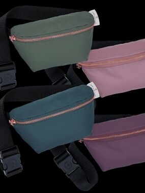 Everyday Crossbody Belt Bag - Purple by Oak And Reed